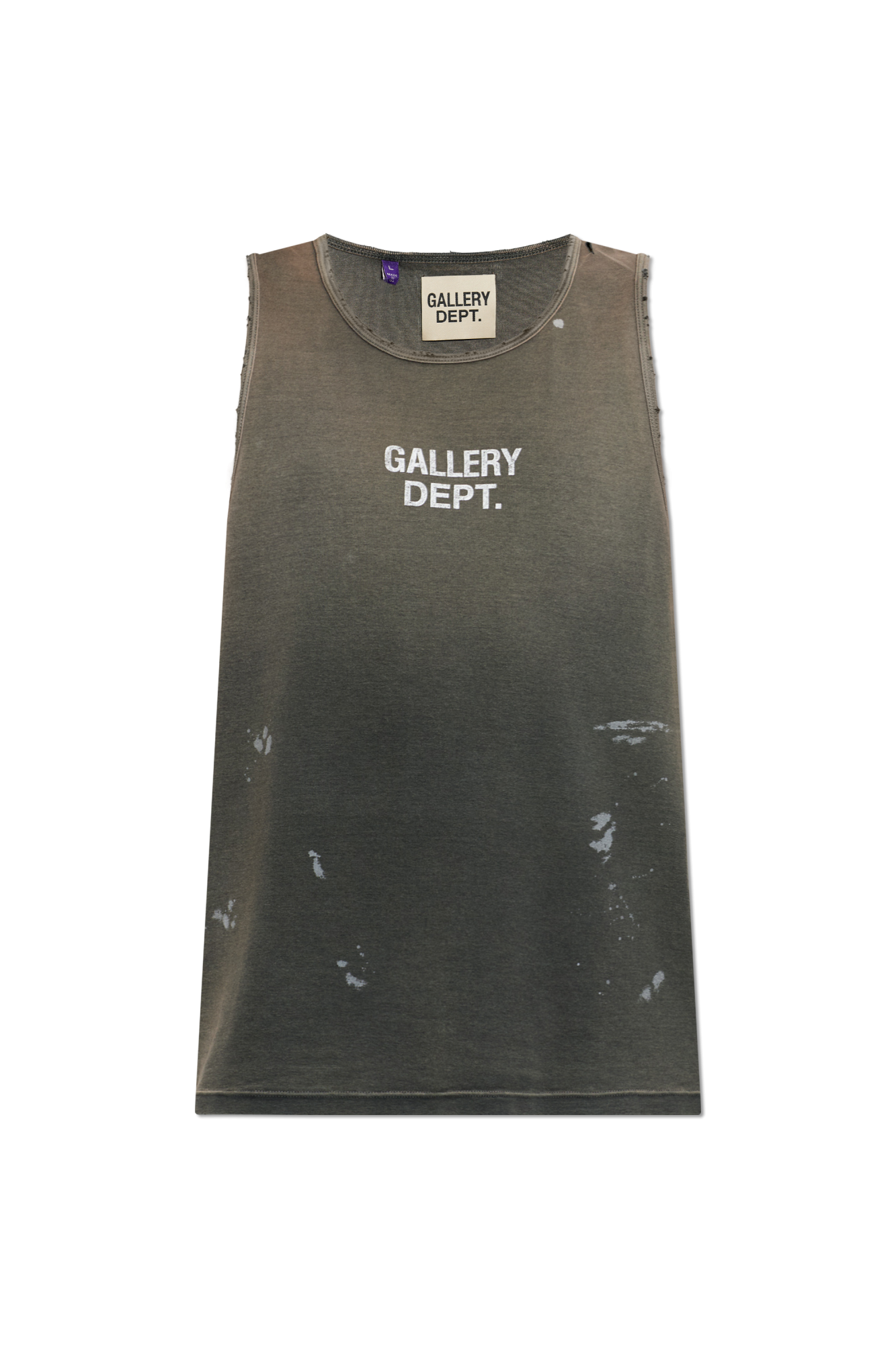 GALLERY DEPT. Sleeveless T-shirt with logo | Men's | Vitkac